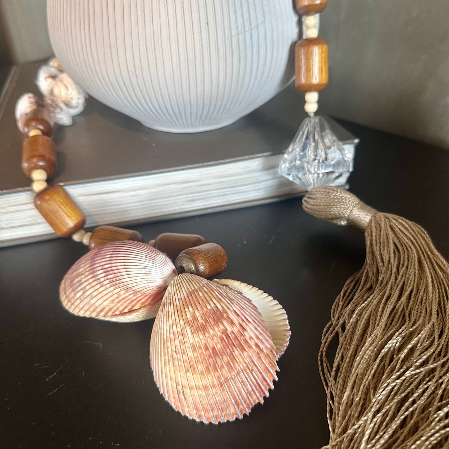 Colar de mesa - Conchas