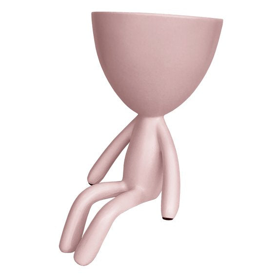 Vaso Bob Rosa em Poliresina