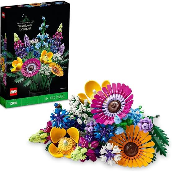 Buquê de flores silvestres (em LEGO®)